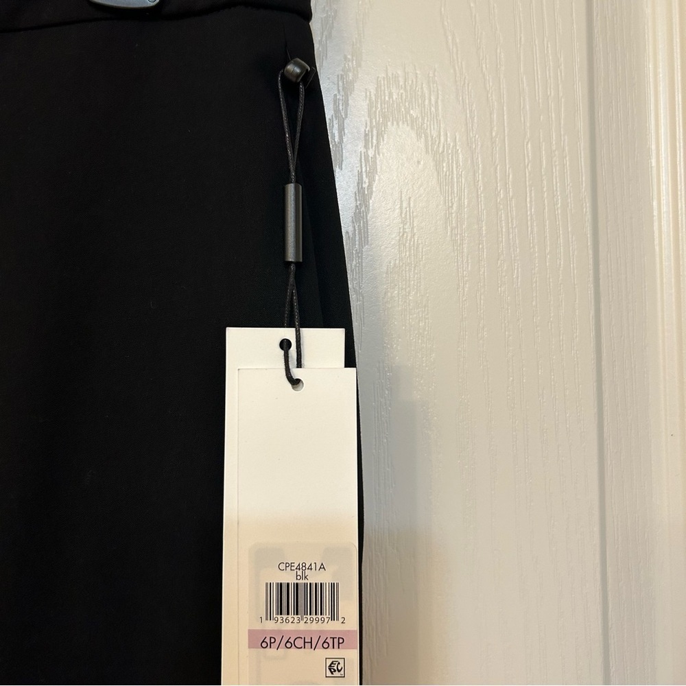 Calvin Klein Women's Highline Ankle Length Pant in Black Size 6P - Picture 7 of 12